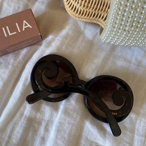 Prada Baroque Round Sunglasses Havana Acetate Scroll Sunglasses